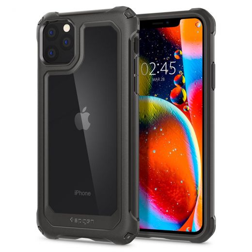 Чехол Spigen Gauntlet Gunmetal для iPhone 11 Pro