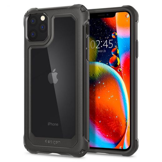 Чехол Spigen Gauntlet Gunmetal для iPhone 11 Pro Max