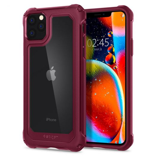 Чехол Spigen Gauntlet Iron Red для iPhone 11 Pro Max