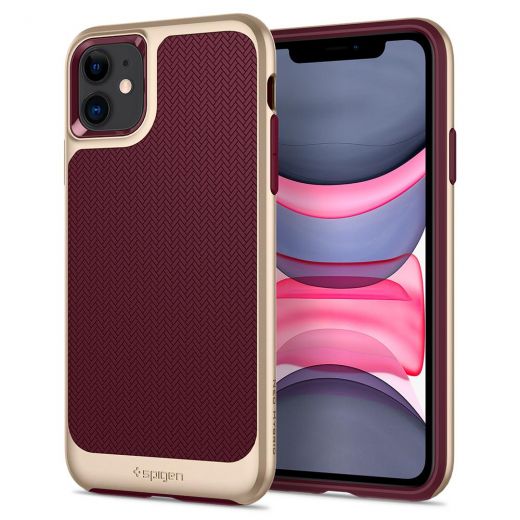 Чохол Spigen Neo Hybrid Burgundy для iPhone 11