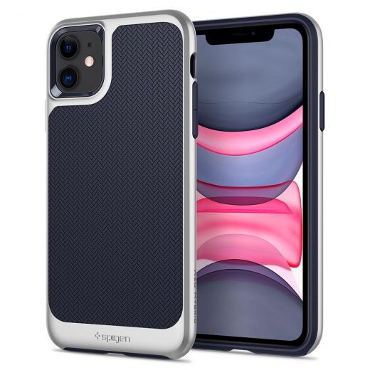Чохол Spigen Neo Hybrid Satin Silver для iPhone 11