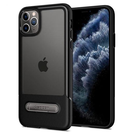 Чехол Spigen Slim Armor Essential S Black для iPhone 11 Pro Max