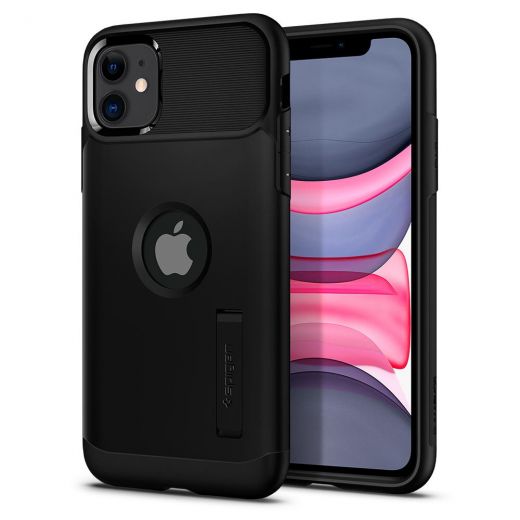 Чехол Spigen Slim Armor Black для iPhone 11