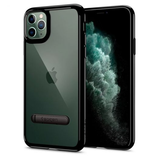 Чехол Spigen Ultra Hybrid S Jet Black для iPhone 11 Pro Max