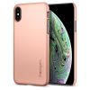 Чохол Spigen Thin Fit Blush Gold для iPhone XS