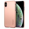 Чехол Spigen Thin Fit Blush Gold для iPhone XS