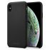 Чохол Spigen Silicone Fit Black для iPhone XS Чохол Spigen Silicone Fit Black для iPhone XS