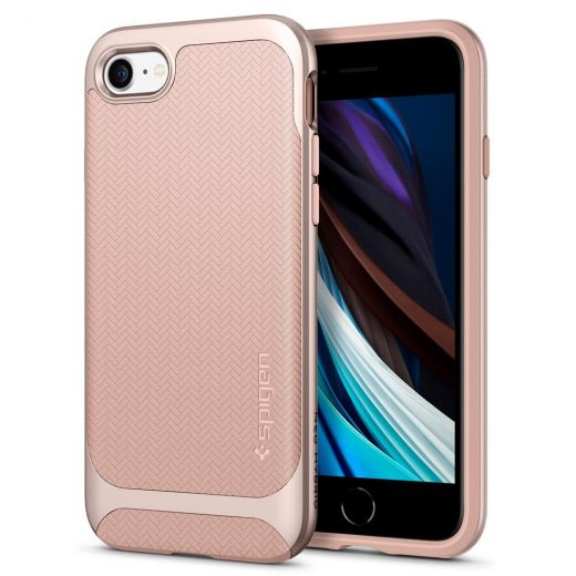 Чехол Spigen Neo Hybrid Herringbone Pale Dogwood (054CS22202) для iPhone SE (2020)