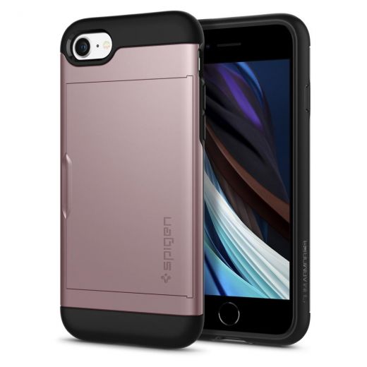 Чохол Spigen Slim Armor CS Rose Gold (042CS20454) для iPhone SE (2020)