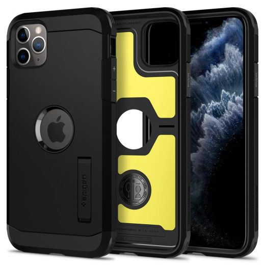 Чехол Spigen Tough Armor Black для iPhone 11 Pro Max