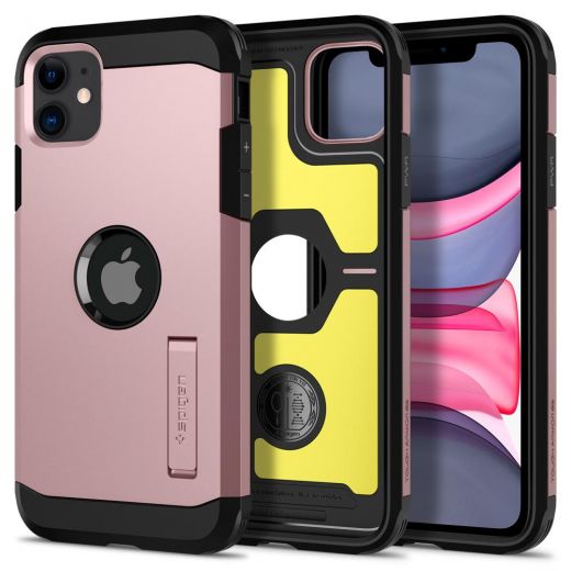 Чехол Spigen Tough Armor Rose Gold для iPhone 11