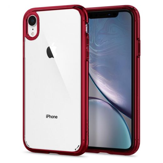 Чехол Spigen Ultra Hybrid Red для iPhone XR