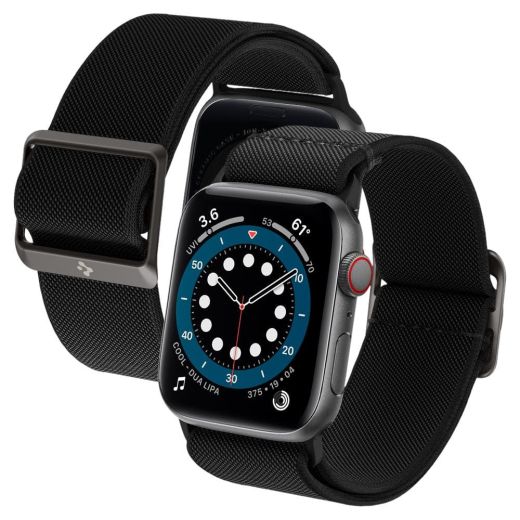Ремінець Spigen Lite Fit Black для Apple Watch 49mm | 45mm | 44mm (AMP02286)