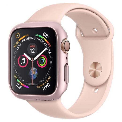 Чохол Spigen Thin Fit Rose Gold для Apple Watch 40mm Series 4