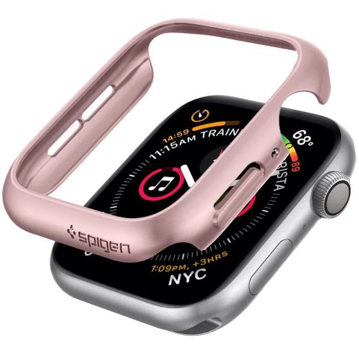 Чохол Spigen Thin Fit Rose Gold для Apple Watch 44mm Series 4