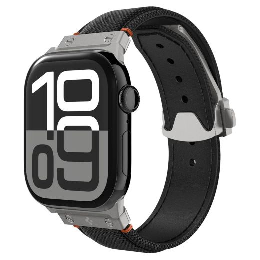 Ремінець Spigen Classic Fit Black для Apple Watch 49мм | 46мм | 45мм | 44мм (AMP09304)