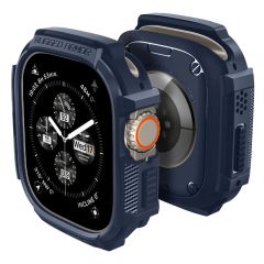 Протиударний чохол Spigen Rugged Armor Navy Blue для Apple Watch Ultra | Ultra 2 49mm (ACS07382)