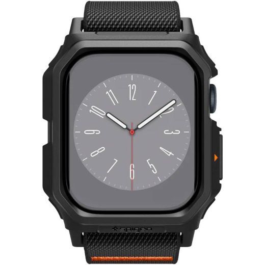 Чохол з ремінцем Spigen Lite Fit Pro Matte Black для Apple Watch Series 10 (2024) 46мм (ACS08609)