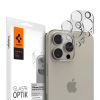 Защитное стекло для камеры Spigen Optik Lens Protector Crystal Clear для iPhone 15 Pro | iPhone 15 Pro Max (AGL06912)