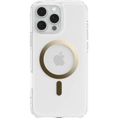 Прозорий чохол Spigen Ultra Hybrid MagSafe Gold для iPhone 16 Pro (ACS08132)