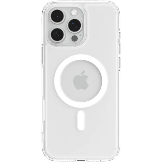 Прозорий чохол Spigen Ultra Hybrid MagSafe Frost Clear для iPhone 16 Pro Max (ACS08002)