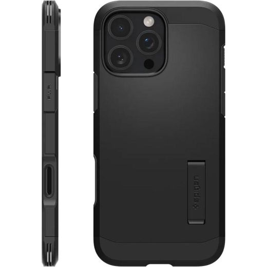 Чохол Spigen Tough Armor T AI (MagFit + Camera Control) Black для iPhone 16 Pro (ACS08510)