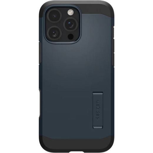 Чохол Spigen Tough Armor T AI (MagFit + Camera Control) Metal Slate для iPhone 16 Pro (ACS08511)