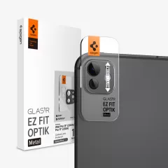 Защитное стекло для камеры Spigen Optik Pro EZ Fit Space Black для iPad Pro 13” M4 (2024) | iPad Pro 11” M4 (2024)  (AGL07791)
