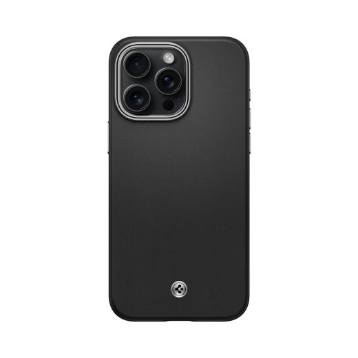 Шкіряний чохол Spigen Enzo Black для iPhone 15 Pro Max (ACS06601)