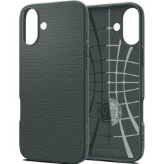 Чехол Spigen Liquid Air Abyss Green для iPhone 16 Plus (ACS08068)