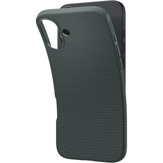 Чехол Spigen Liquid Air Abyss Green для iPhone 16 (ACS08196)