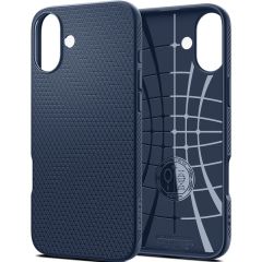 Чохол Spigen Liquid Air Navy Blue для iPhone 16 Plus (ACS08067)