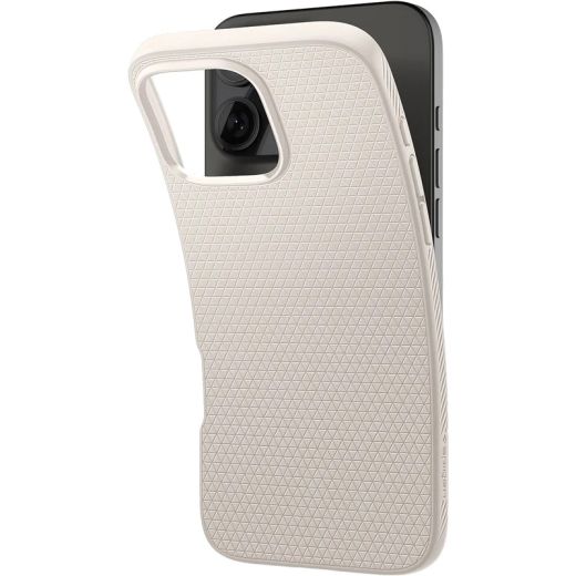 Чохол Spigen Liquid Air Natural Titanium для iPhone 16 Pro Max (ACS07991)
