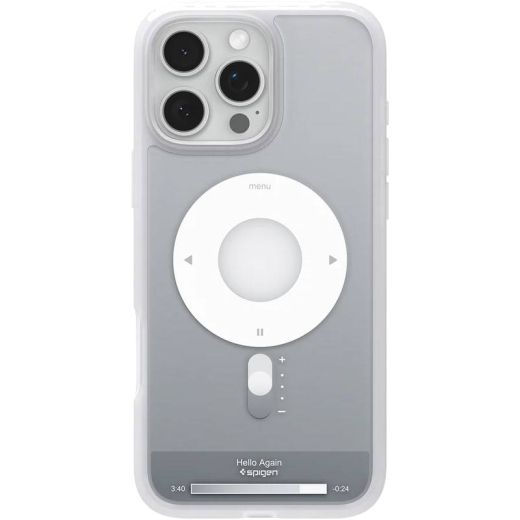 Чехол Spigen Ultra Hybrid Classic (MagFit) Classic White для iPhone 16 Pro Max (ACS08006)