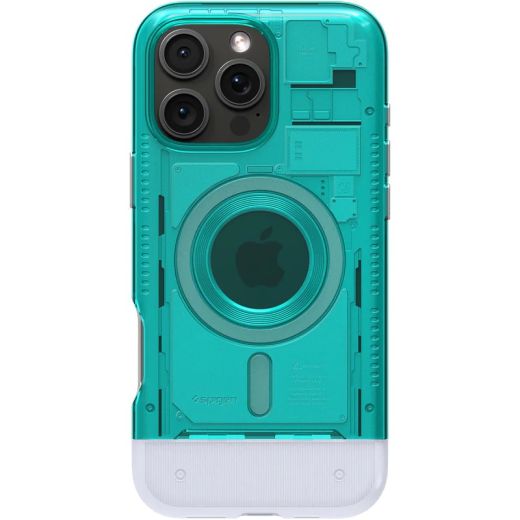 Чехол Spigen Classic C1 with MagSafe Bondi Blue для iPhone 16 Pro Max (ACS08019)