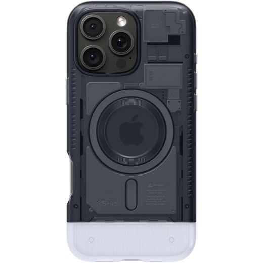Чохол Spigen Classic C1 with MagSafe Graphite для iPhone 16 Pro (ACS08152)