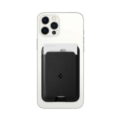 Чехол-кошелек Spigen Valentinus (MagFit) Black (AMP02284)