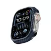 Карбоновый чехол Pitaka Air Case Black/Blue для Apple Watch Ultra | Ultra 2 49mm (KW2302A)