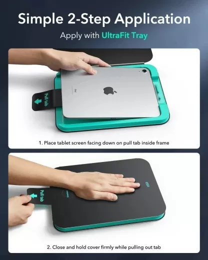 Захисне скло ESR UltraFit Armorite Screen Protector (2 шт.) для iPad Air 11” M3 | M2 (2025 | 2024) (1E12000201)