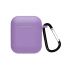 Силиконовый чехол CasePro Silicone Case Purple для AirPods 1/2 Силиконовый чехол CasePro Silicone Case Purple для AirPods 1/2