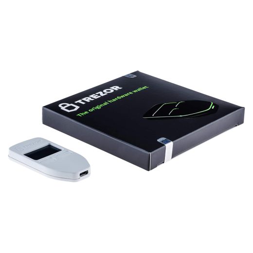 Холодный кошелек для криптовалюты Trezor Model One White