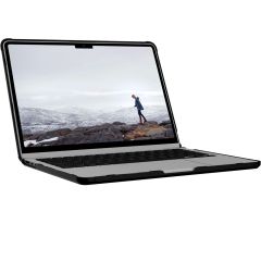 Захисний чохол UAG [U] Lucent 2.0 Black/Black для MacBook Air 13.6' M2 | M3 (2023 | 2024) (134008114040)