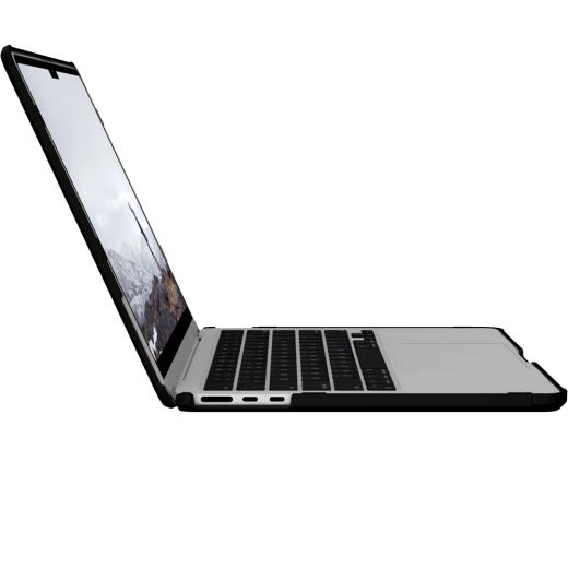 Защитный чехол UAG [U] Lucent 2.0 Black/Black для MacBook Air 13.6' M4 | M3 | M2 (2025 | 2024 | 2022) (134008114040)