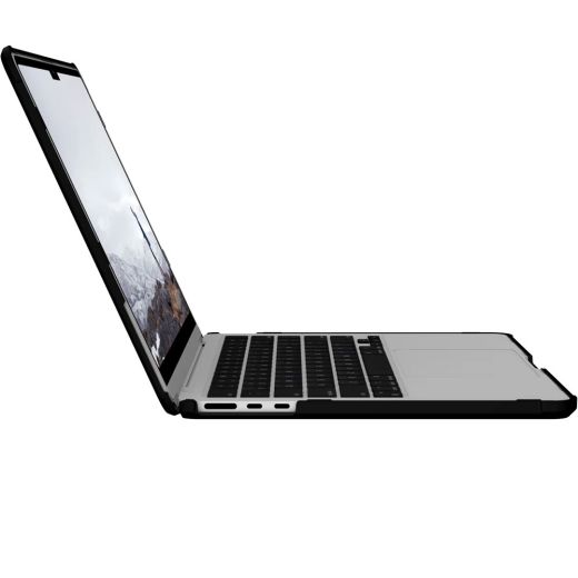 Защитный чехол UAG [U] Lucent 2.0 Black/Black для MacBook Air 13.6' M2 | M3 (2023 | 2024) (134008114040)