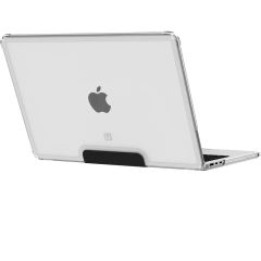 Захисний чохол UAG [U] Lucent 2.0 Ice/Black для MacBook Air 13.6' M4 | M3 | M2 (2025 | 2024 | 2022) (134008114340)