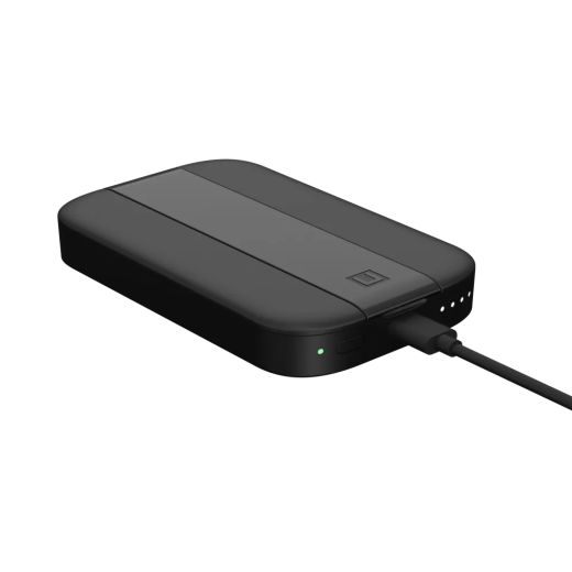 Повербанк з бездротовою зарядкою UAG [U] Lucent Power Battery with Kickstand Black (1B4084314040)