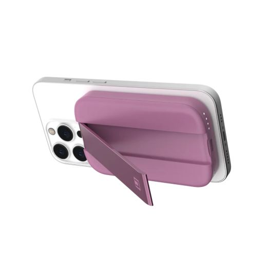 Повербанк с беспроводной зарядкой UAG [U] Lucent Power Battery with Kickstand Orchid (1B4084314054)