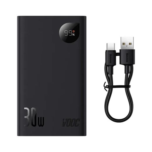 Повербанк Baseus Adaman2 30W 20000mAh Black (PPAD050001) (VOOC Edition)