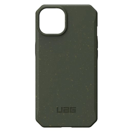 Противоударный чехол UAG Biodegradable Outback Series Olive для iPhone 14  (114072117272)