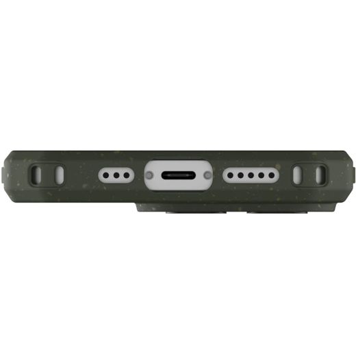 Противоударный чехол UAG Biodegradable Outback Series Olive для iPhone 14 Pro (114074117272)